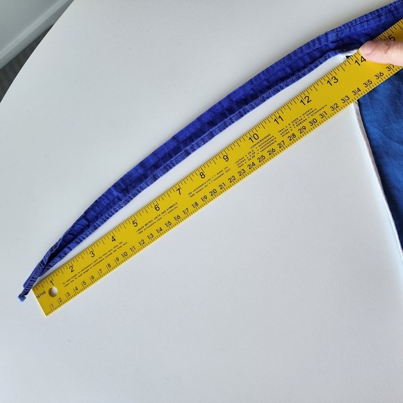 Vintage Half Apron Grannycore Handmade Embroidery Flowers Pocket Cottagecore - Picture 10 of 16